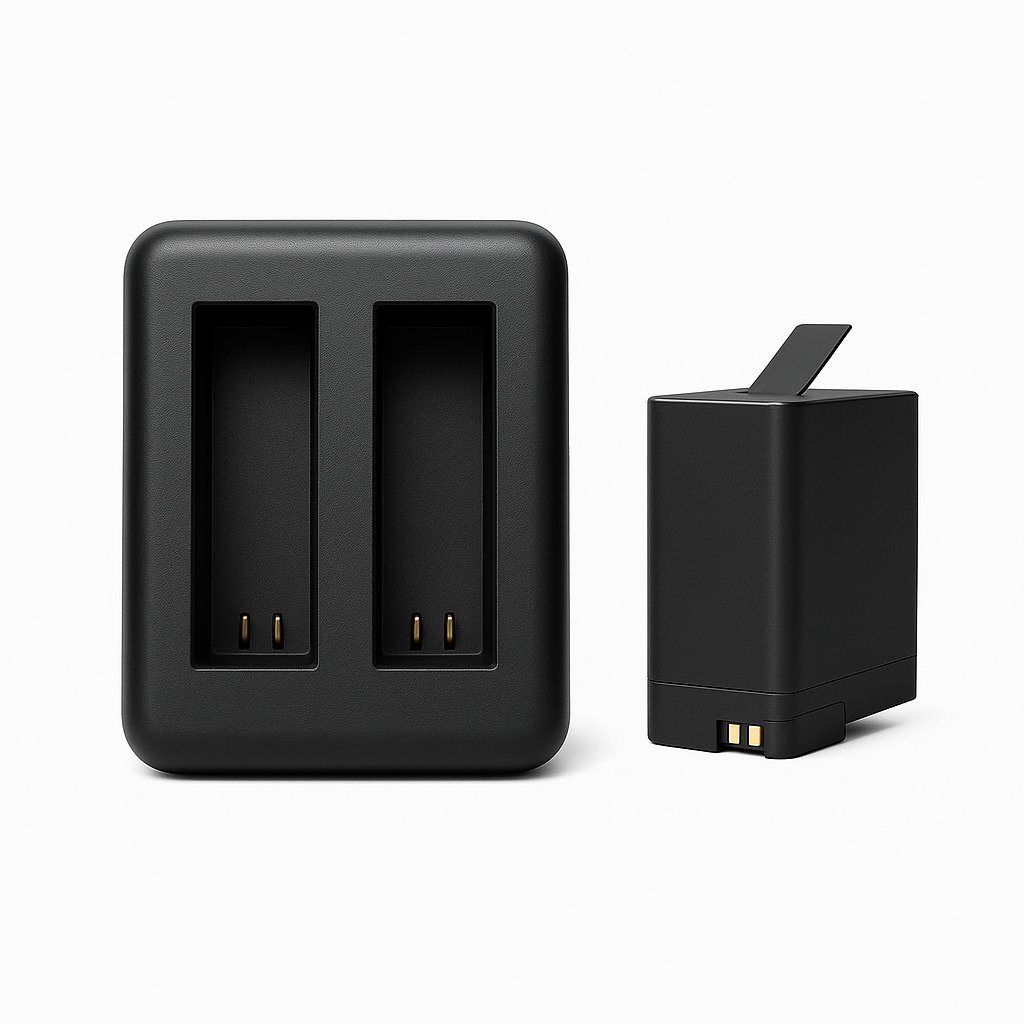 Batterie + chargeur double